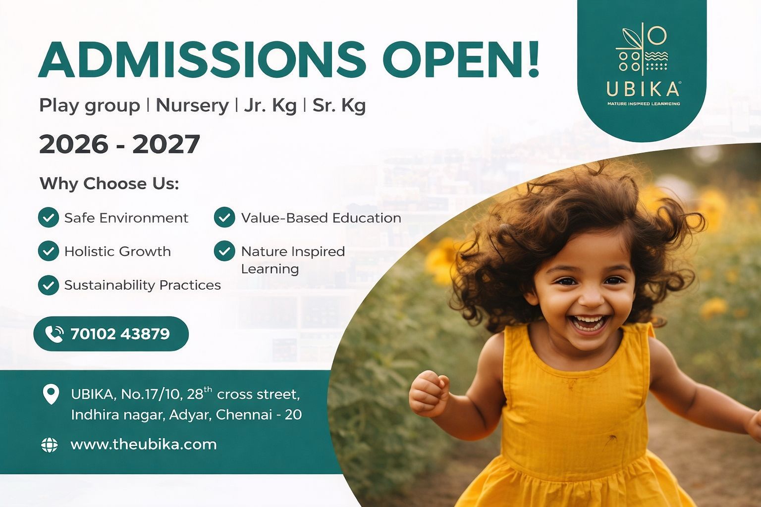 Admission Banner